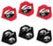 SC Freiburg Dartpfeil-Flights - 6er Set - Dartflights SCF