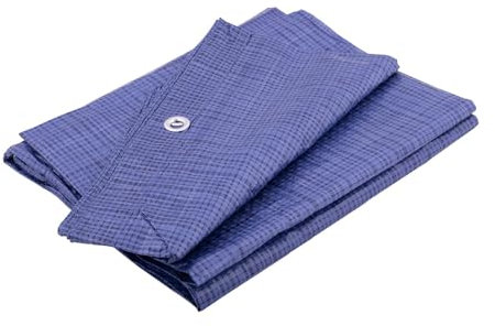 BOOMET Lona impermeable con ojales, 4 x 8 m, varios tamaños a elegir, lona de protección resistente al agua, lona resistente a la intemperie, lona para muebles de jardín, piscina o coche