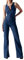 Tuta Intera Donna Elegante Tute Donna Eleganti Lunghe Tuta Di Jeans Jumpsuit Donna Senza Maniche Chic Tailleur Denim Vita Alta Country Concert Overall Pantalone Scollo a V Abiti Da Sera Interi Party