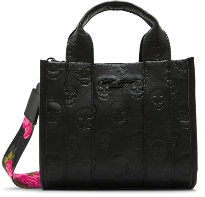 Betsey Johnson Damen Skullicious Tote, Schwarz