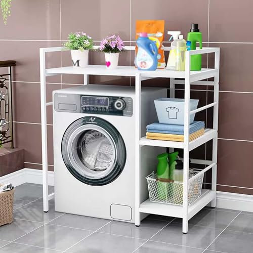MXDECO Mensola portaoggetti sopra la Lavatrice Bagno Balcone Portaoggetti
