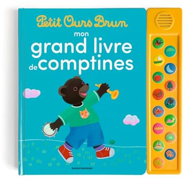 Petit Ours Brun - Mon grand livre de comptines - Dès 1 an