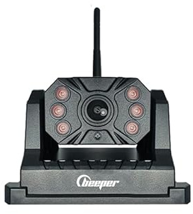BEEPER WiFi Nomade Kamera mit Akku 9600 mAh – Solaroption – wasserdicht IP69K – 130° Sichtweite – magnetische Befestigung – App iOS & Android (Nicht solar)