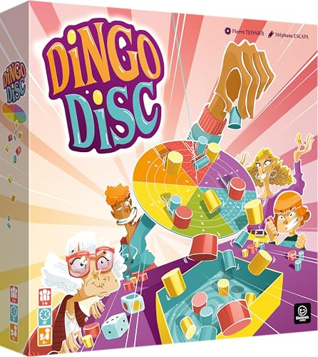 Dingo Disc – Balance- und Geschicklichkeitsspiel | Blackrock Games | 2 bis 6 Spieler | ab 5 Jahren | 15-30 Minuten | ideal für die Familie