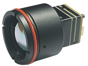 LWIR-Wärmebildkameramodul mit USB (UVC) + CVBS-Ausgang, 384 x 288 Pixel, 12 μm, ungekühlte Langwellen-Infrarotkamera, 4 Linsen(384x288 35mm)