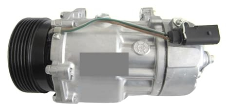 Compresor Aire Acondicionado Para VW Para Golf IV 1J0820803A 1206 4254 CO 1206JC 4717025 Compresor Aire Acondicionado