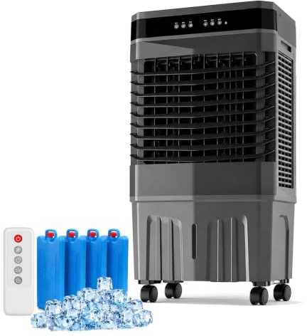Condizionatore Portatile Industriale 50 Litri con Telecomando e 3 Velocità