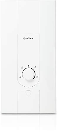 Bosch elektronischer Durchlauferhitzer Tronic 5000 EB, Übertischgerät druckfest mit LED-Anzeige und 2-in-1 Leistungsumschaltung, Energieklasse A, 21/24 kW
