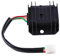 Spannungsregler 12v Roller,4 Drähte 4 Pins 12 Spannungsregler Gleichrichter Für Motorrad Roller Moped ATV (Schwarz)