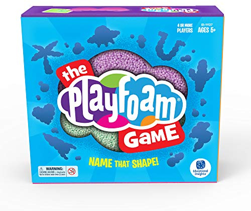 Learning Resources The Playfoam Game, Brettspiel für die ganze Familie, ratet, welche Figur aus dem Original-Playfoam entsteht, für 4 oder mehr Spieler, ab 5 Jahren