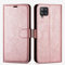 Case Collection Premium Leder Folio Cover für Samsung Galaxy A12 Hülle/Samsung Galaxy M12 Hülle Magnetverschluss Vollschutz Book Design Wallet Flip mit [Kartenfächern] und [Kickstand] Handyhülle
