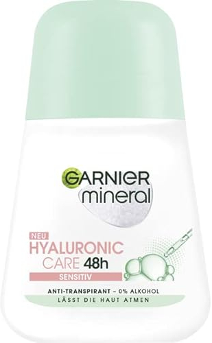 Garnier Mineral Deo Roll-on Hyaluronic Care 48h Anti-Transpirant 50 ml
