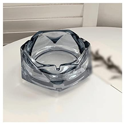 Cendriers en verre ménage dispositif de traitement des cendres de cigarettes léger luxe porte-cendres pour fumeurs bureau pour la décoration de la maison