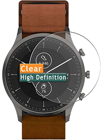 Vaxson 3 Stück Schutzfolie kompatibel mit SKAGEN GEN 6 HYBRID JORN 42MM Display folie folien Displayschutzfolie （ nicht Panzer Schutz Glas folie SchutzGlas nicht PanzerGlas ）