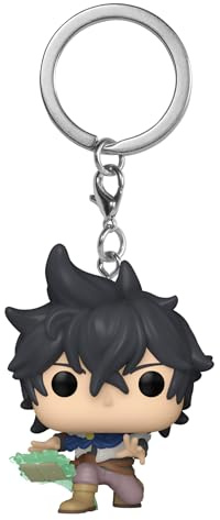 Funko Pop! Keychain: Black Clover - Yuno - Neuartiger Schlüsselanhänger - Vinyl-Minifigur Zum Sammeln - Strumpffüller - Geschenkidee - Offizielle Handelswaren - Anime Fans - Minifigur