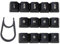 Morain 13-teiliges Tastenkappen Set Mit Hintergrundbeleuchtung rutschfest Für Romer G Schalter G910 G810 G413 G310 Mechanische Tastatur Tastenkappe DIY Strukturiertes Tastenkappen Set Für Mechanische