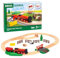 BRIO World - 36029 Rote Lola Bauernhof Zugset - Zugset für Kinder ab 3 Jahren