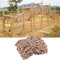 MOZ4dxy Climbing Net, Hemp Rope Net For Obstacle Training Indoor Outdoor, Heavy Duty Cargo Net Climbing Rope(1 * 1m(3.3 * 3.3ft))