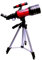 Tragbares monokulares astronomisches Teleskop, 300 mm Brennweite, 70 mm Blende, Refraktor, monokulares Teleskop, 150-fache Linse mit Stativ für Anfänger und Kinder zum Beobachten der Sterne im Hi