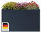 STEELSØN Hochbeet Icarus für Garten und Balkon, Pflanzkübel groß draußen 140x75x80 cm, Hochbeet Metall verzinkt, rechteckig, freistehend für Blumen, Obst und Gemüse