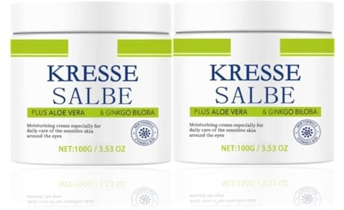 2 Stück Kressesalbe,Kressesalbe Salbenaltersflecken entfernen Creme, Kressesalbe Gegen Altersflecken, Pigmentflecken Entferner Gsicht, Pigmentflecken Gesichtsentferner,Bekämpft Hyperpigmentierung