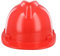 Casco da costruzione con baricentro basso, migliora stabilità e comfort (arancione)