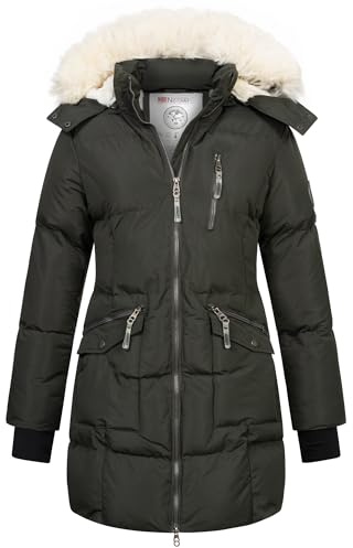 Geographical Norway Damen Winter Jacke Mantel Parka Steppjacke Winterparka warm Outdoor