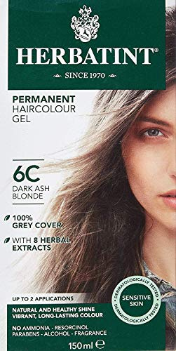 Dark Ash Blonde Hair Colour 6C 150ml by Herbatint