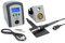 QUICK 3104 - Stazione di saldatura ESD regolabile digitale, 80 Watt, con saldatore con punta di saldatura da 2 mm e accessori, calibrabile da 100° a 450° C, protezione ESD