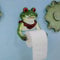 Joeesun Creative Grenouille Porte-Rouleau de Papier hygiénique Carton Livraison Punch Gratuit WC Papier hygiénique boîte Titulaire Porte-Rouleau-foncé