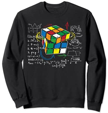 Würfel Zauber mit Mathe Gleichungen | Retro Nerdy Würfel Sweatshirt