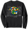 Würfel Zauber mit Mathe Gleichungen | Retro Nerdy Würfel Sweatshirt