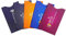 Lot de 5 pochettes de blocage RFID - 5 couleurs - Certification TÜV - Protection antivol pour cartes de crédit, cartes de débit, passeport
