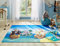 Steffensmeier Kinderteppich Tiere für Mädchen und Jungen Sweet Dreams Collection Piratenschiff, Größe: 100x160 cm