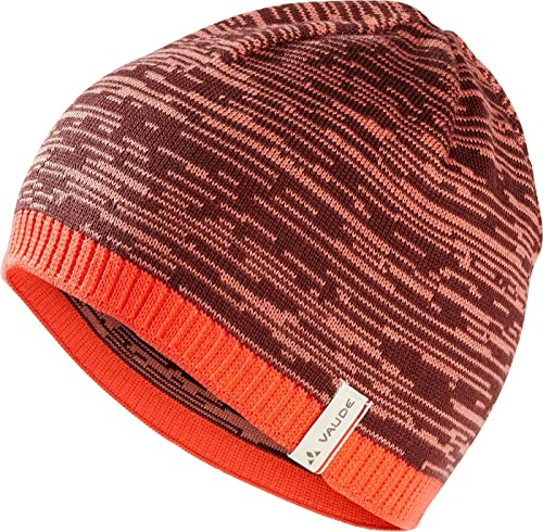VAUDE Unisex Kinder Kids Cotton Beanie-Mütze, Hotchili, M EU