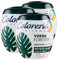 Tinte italiano para tejidos en lavadora, color verde bosque, fórmula todo en uno, 3 paquetes monodosis de 350 g