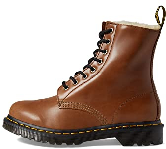 Dr. Martens Femme Bovver, Bottes d'hiver, Marron, 40 EU