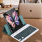 BRAND SET Fold 4 Keyboard Case, Samsung Galaxy Z Fold 4 Bluetooth Keyboard and Case, Leather Cover for Samsung Galaxy z fold 3/z fold 4 with Keyboard Holster and S Pen Slot (Green)