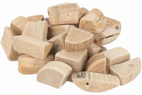 NaDeco Treibholz, Packung mit ca. 250g, in Natur & Weiß, wählbar | Drift Wood Nuggets | Drift Wood | Dekoholz | Driftwood | Schwemmholz | Wood | Bastelholz Maritime | Dekoration, Farbe:Natur