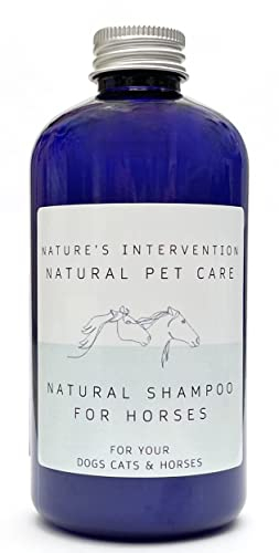 99% Natürliches Shampoo für Pferde - Aloe Vera, Neem, Citronella & Teebaumöl - 250ml von NIP. Ohne Sulfate, ohne Parabene. Reinigt, Lindert Juckreiz. Konzentriert.