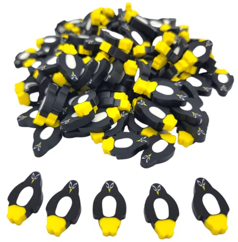 Mini-Radiergummis in Pinguin-Form, 144 Stück