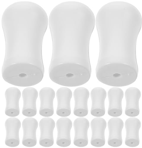 Angoily 24pcs Curtain Pendant Window Blind Shades Plastic Cord Knobs Drops Pull Ends Tassel Drops Decorative Hooks