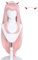 Anime Zero Two Cosplay Perücke, Code 002 Frauen Rosa Lange Gerade Perücke, Halloween Kostüm Party Rollenspiel Perücke Für Headwear
