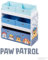 roba Estantería de Juguetes Infantil de Madera Paw Patrol - 5 Cajas de Tela Desmontables - Diseño de Perros - Mueble de Almacenamiento para Juguetes y Libros - Azul/Gris