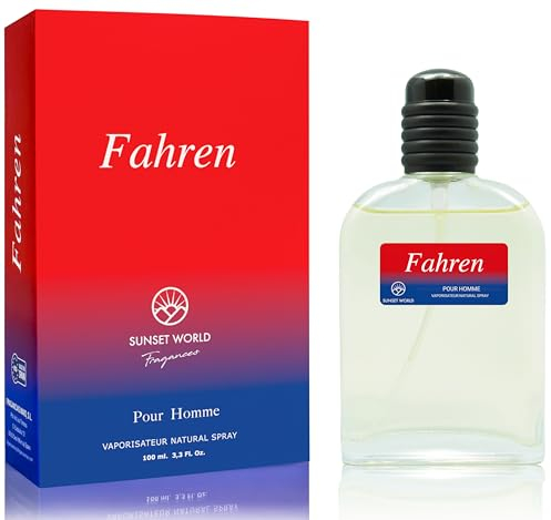 Fahren - Kompatibel und Inspiriert Von Fahrenheit. Eau de Cologne Intensiv 100 ml, Pheromone Parfum Herren, Äquivalentes Parfüm