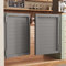 Puerta Vaiven 28/30/32/36/40 Puerta del Salón Cafetería Gris, Personalizable Puerta de La Cocina Puertas del Café Batiente, Decoración de Puerta Batiente Bidireccional para Interior y Exterior. (