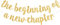 DecoGlee Banner mit Aufschrift The Beginning of A New Chapter, Abschiedsparty-Dekorationen, Happy Retirement Supplies, Partyschild, Girlande, Abschlussbanner, Glitzer, Gold