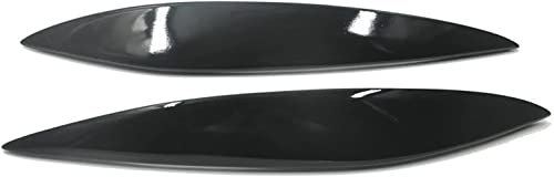 GREB Auto Scheinwerfer Augenbrauen für Opel Zafira B 2006-2011, Frontscheinwerfer Augenbrauen Dekorativ Aufkleber Augenlid Aufkleber