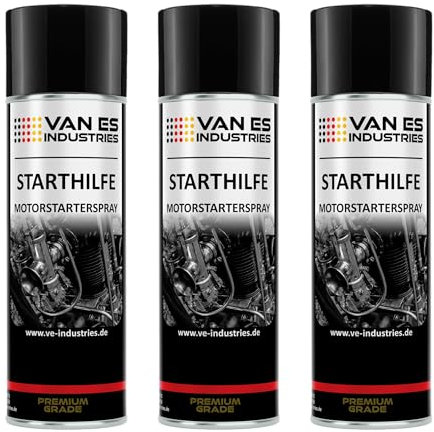 3X Starthilfe Spray 400ml Motorstarter Start Pilot Starterspray Kaltstarthilfe