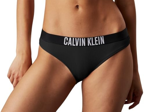 Calvin Klein Women’s Bikini Bottoms with Logo Waistband